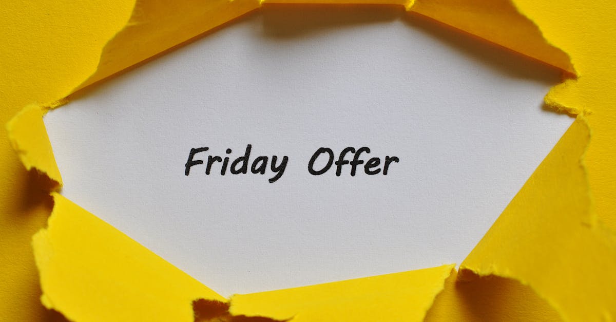 Deals and Discounts